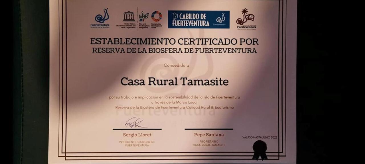 Casa Rural Tamasite Tuineje Zewnętrze zdjęcie